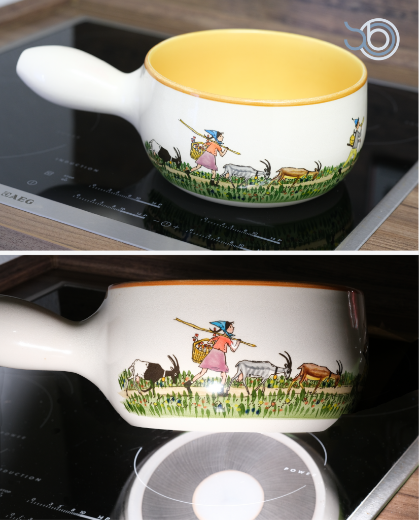 Induktionsfähige Abziehbilder für Keramiktöpfe